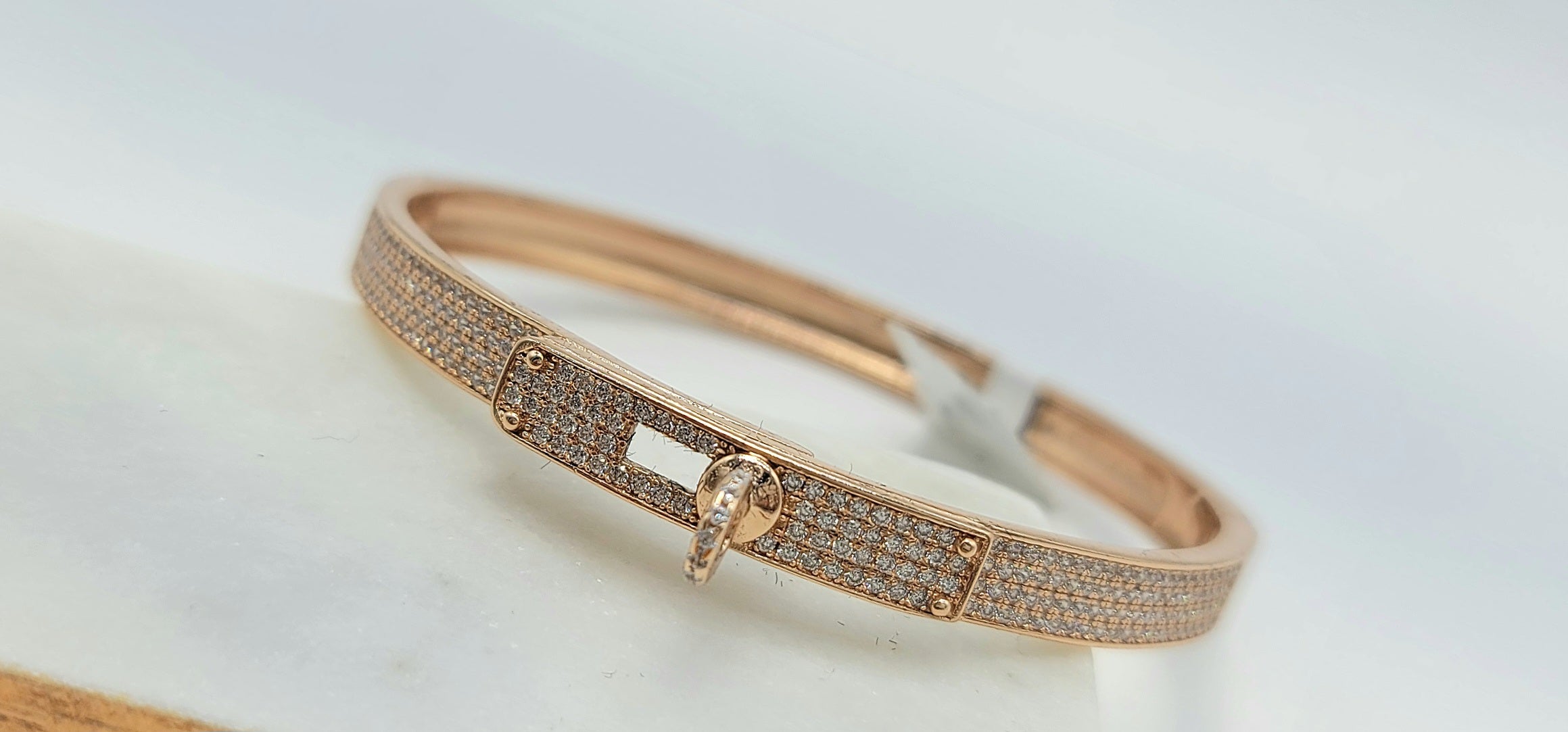 Rose Gold Designer key Bracelet