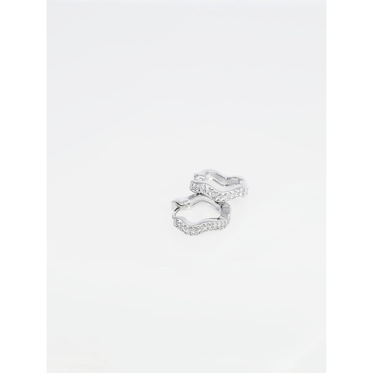 Windings hoop earrings