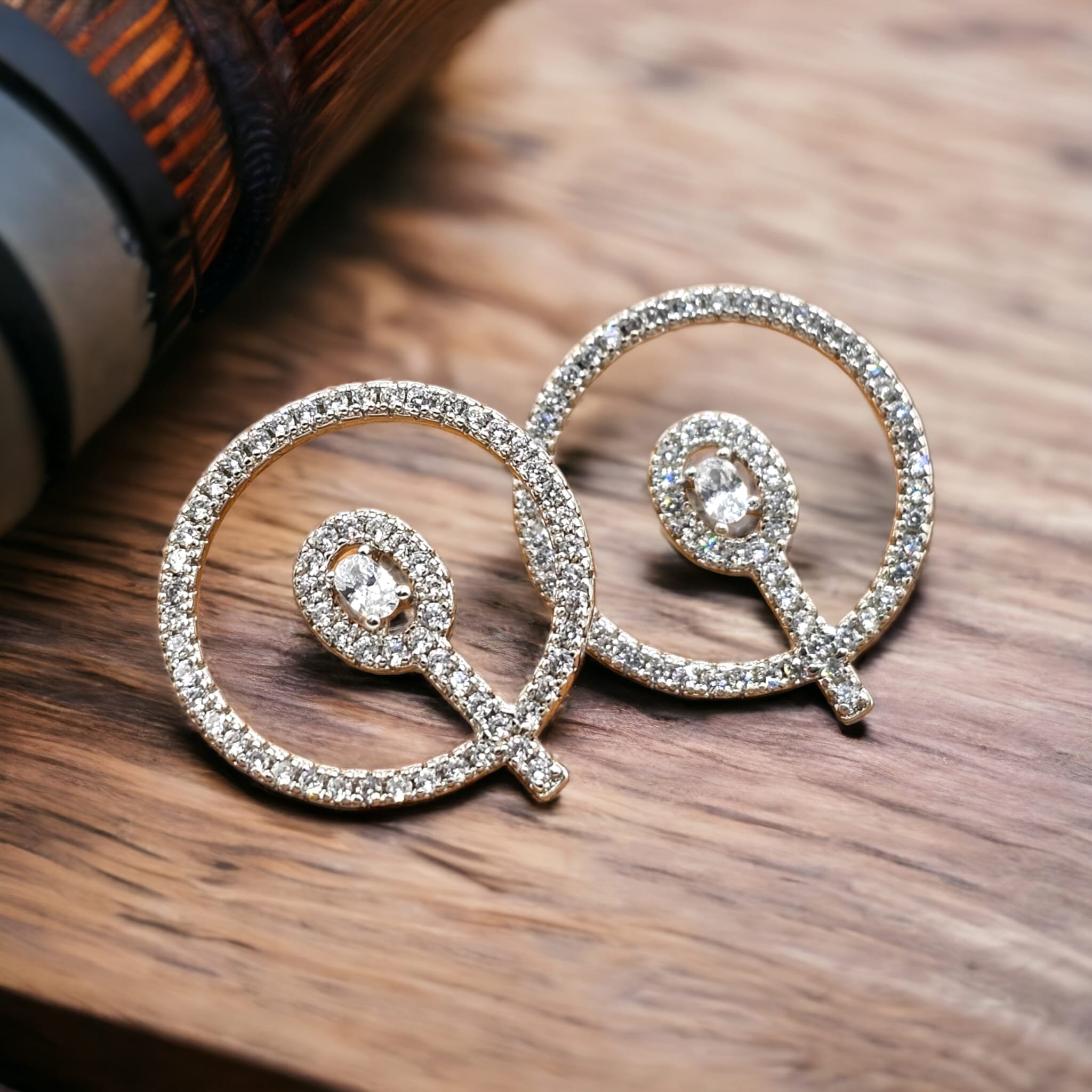 Stylish and Elegant Sterling Silver Zirconia Earrings | Affordable and High-Quality Jewelry